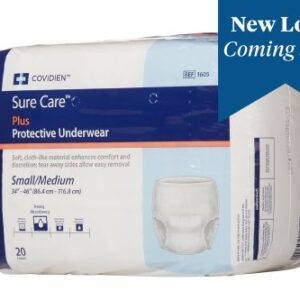 A package of incontinence products for men.