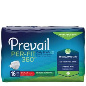 A package of prevail per-fit 3 6 0 briefs